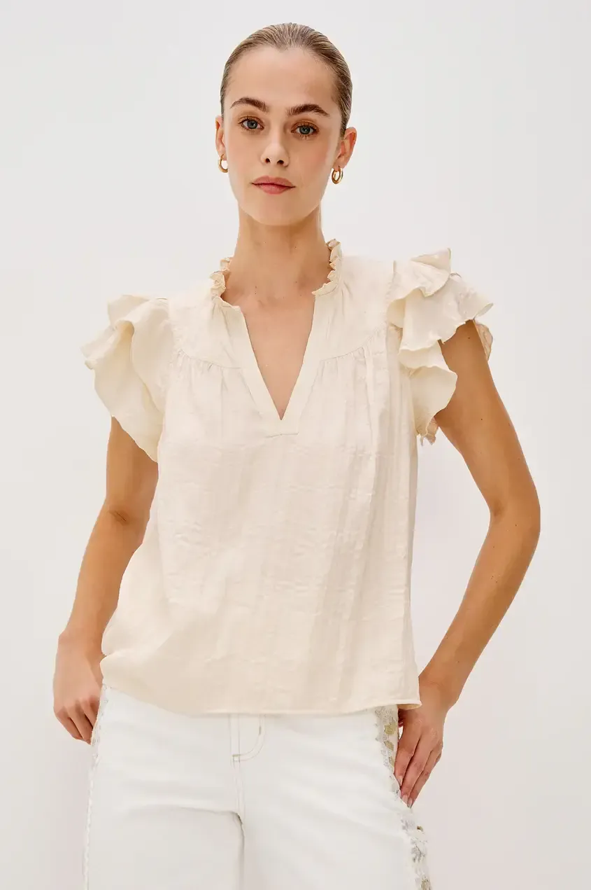 Rails - Calista top Ivory
